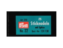 Prym Broderinåler Chenille spiss 25stk – No.22 – Sølv