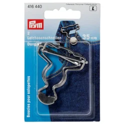 Prym Dongeri-hekte – 35mm 2stk sølv