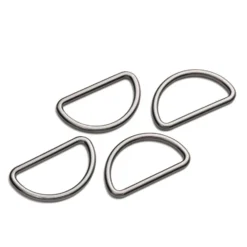 Prym D-ring 30mm 4stk – Gunmetal