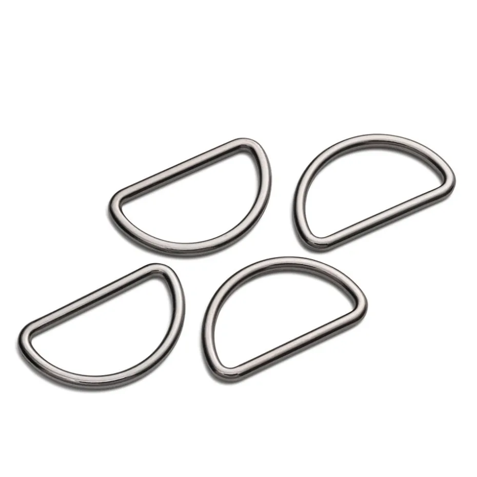 Prym D-ring 30mm 4stk – Gunmetal