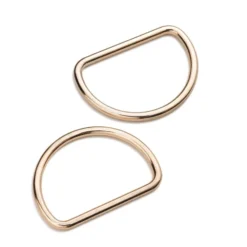 Prym D-ring 40mm 2stk – New gold