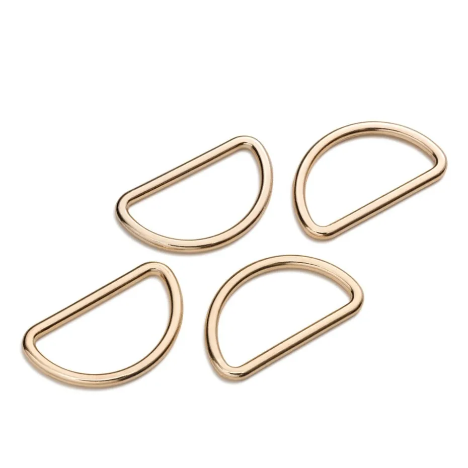 Prym D-ring 30mm 4stk – New gold