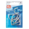 Prym D-ring 25mm 4stk – Sølv
