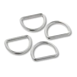 Prym D-ring 25mm 4stk – Sølv