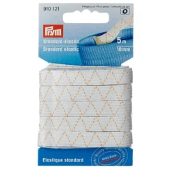 Prym Elastisk strikk – 5m 10mm – Hvit
