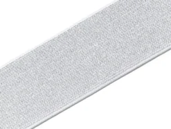 Prym Elastisk strikk – 7m 50mm – Hvit/Sølv