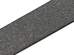 Prym Elastisk strikk – 7m 50mm – Sort/Sølv