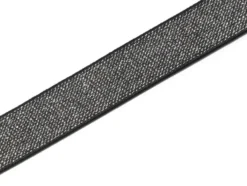 Prym Elastisk strikk – 7m 25mm – Sort/Sølv