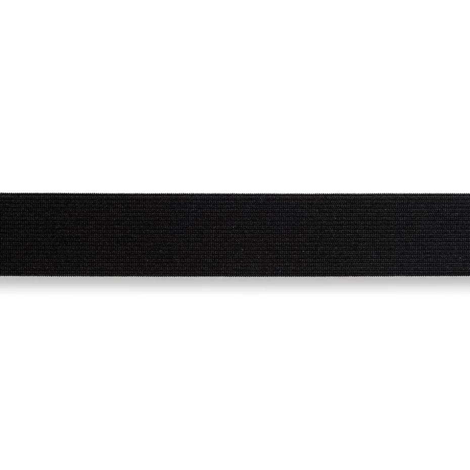 Prym Elastisk strikk – Soft – 10m 30mm – Sort