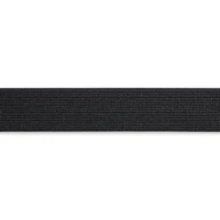 Prym Elastisk strikk – Soft – 1m 25mm – Sort
