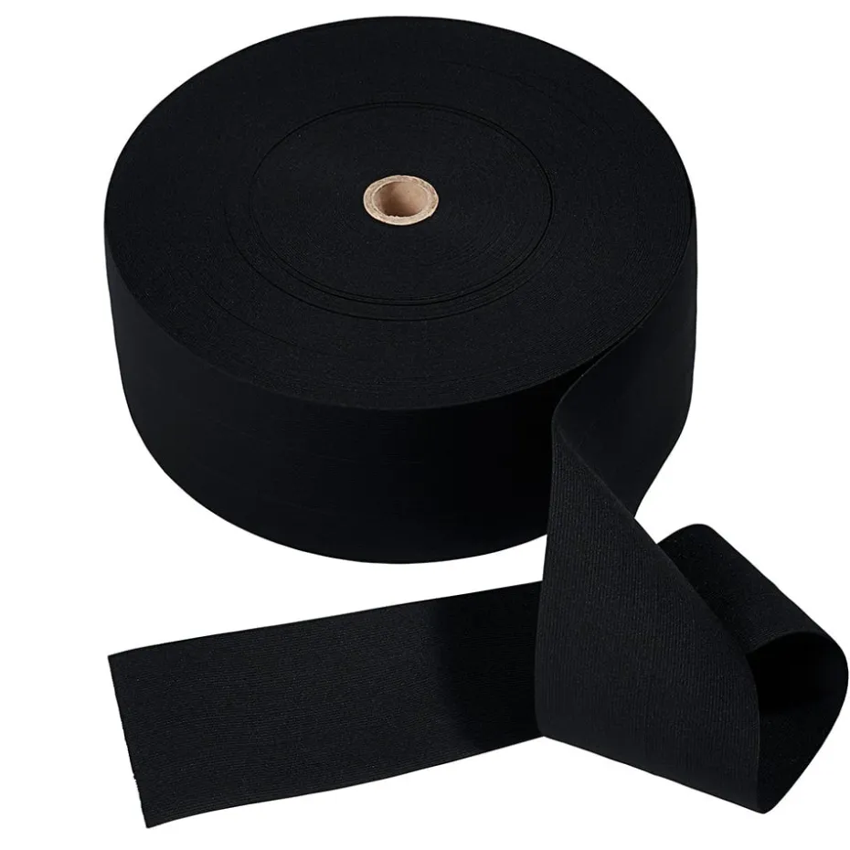 Prym Elastisk strikk – Soft – 50m 100mm – Sort