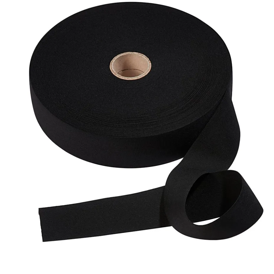 Prym Elastisk strikk – Soft – 50m 60mm – Sort