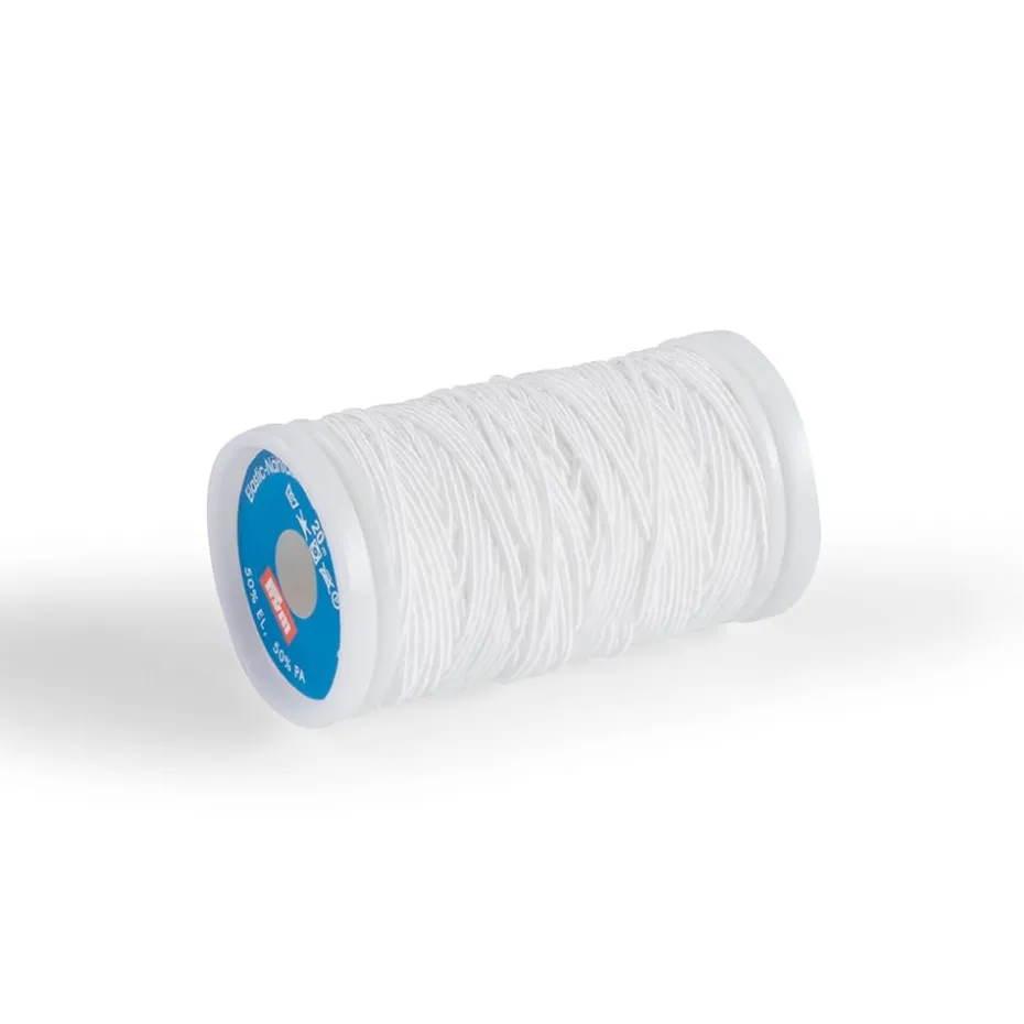 Prym Elastisk sytråd 0,5mm hvit