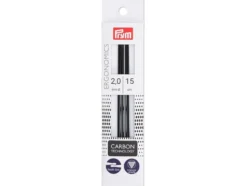 Prym Ergonomics Carbon – Settpinne 5stk – 2,0 – 15cm