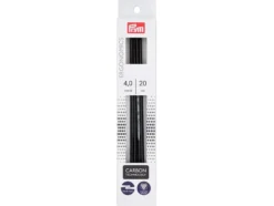 Prym Ergonomics Carbon – Settpinne 5stk – 4,0 – 20cm