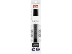 Prym Ergonomics Carbon – Settpinne 5stk – 3,5 – 20cm
