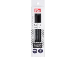 Prym Ergonomics Carbon – Settpinne 5stk – 4,0 – 15cm