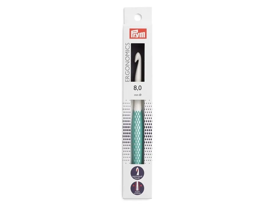Prym Ergonomics Heklenål 17cm – 8,0