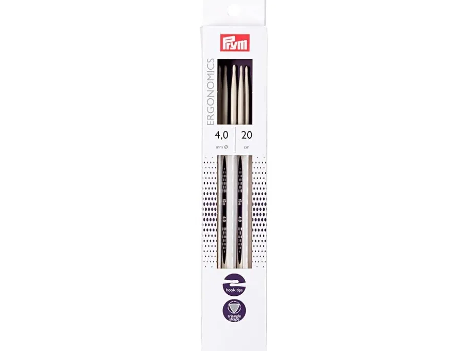 Prym Ergonomics – Settpinne 5stk – 4,0 – 20cm