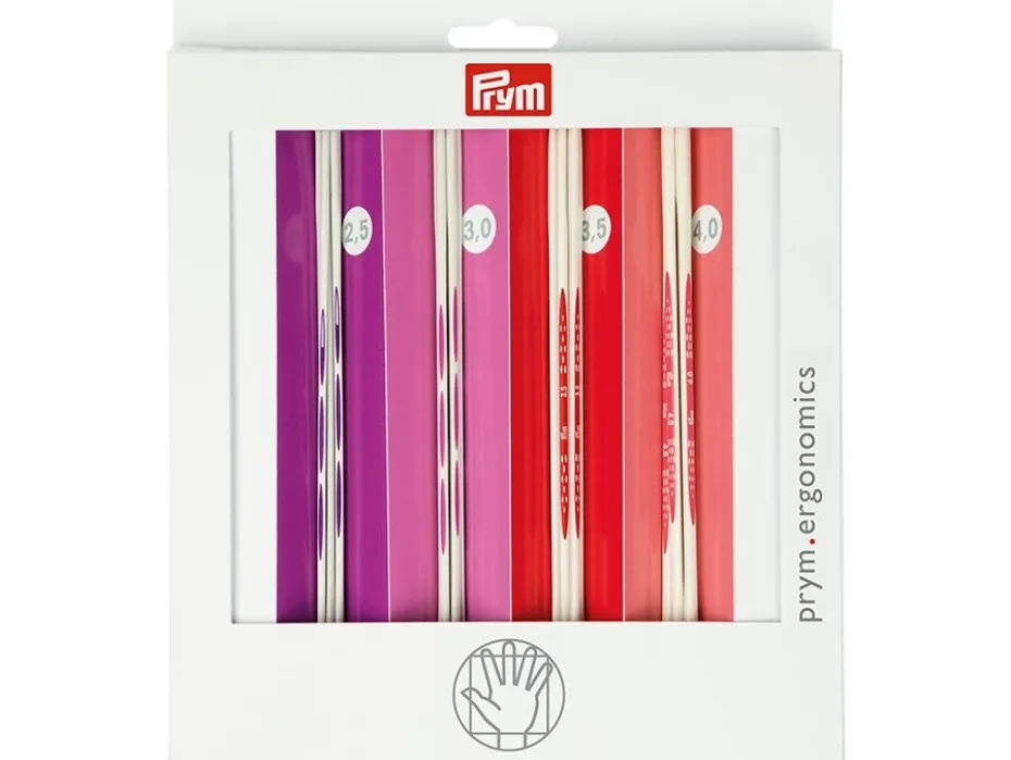Prym Ergonomics Sett – Settpinne 4 stk – 20cm 2,5-4,0mm