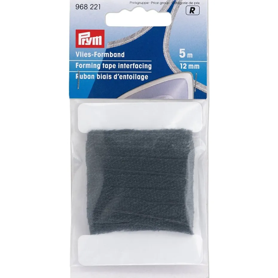 Prym Formtape 12mm. Antrasitt 5 meter