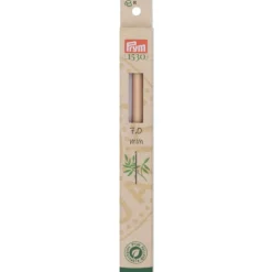 Prym 1530 Heklenål Bambus for ull – 7,0-15cm