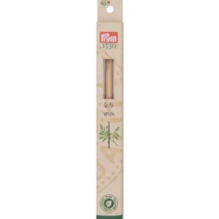 Prym 1530 Heklenål Bambus for ull – 6,5-15cm
