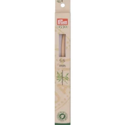 Prym 1530 Heklenål Bambus for ull – 5,5-15cm