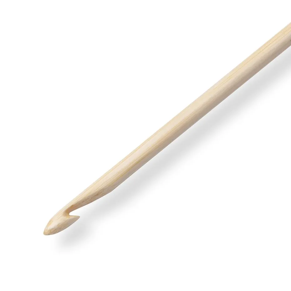 Prym 1530 Heklenål Bambus for ull – 4,0 -15cm