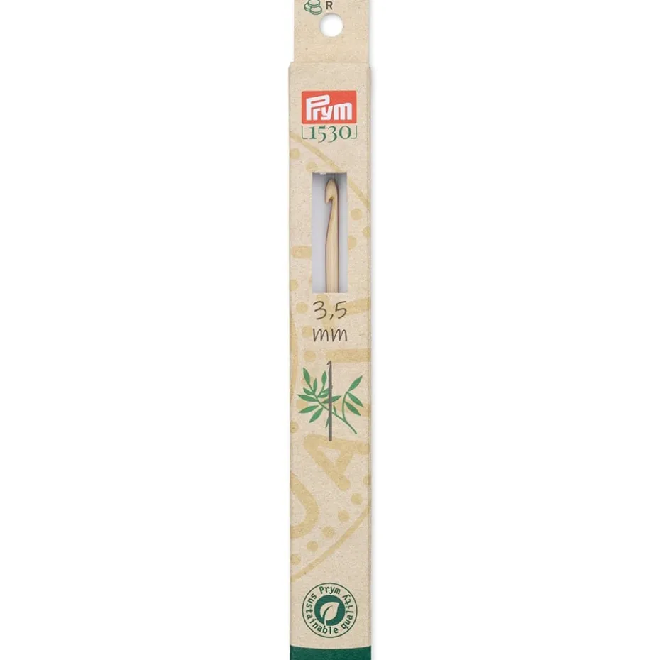 Prym 1530 Heklenål Bambus for ull – 3,5 -15cm