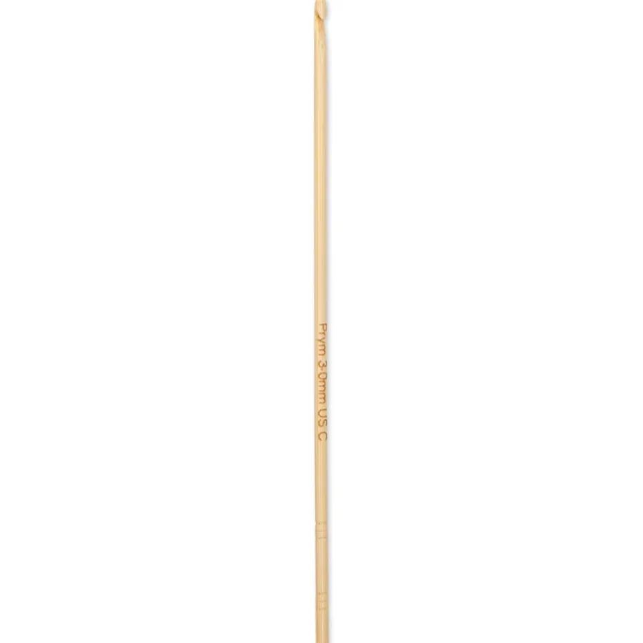 Prym 1530 Heklenål Bambus for ull – 3,0 -15cm