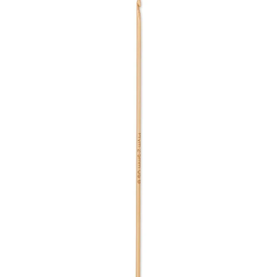 Prym 1530 Heklenål Bambus for ull – 2,5 -15cm