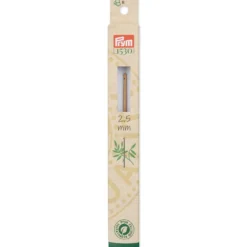 Prym 1530 Heklenål Bambus for ull – 2,5 -15cm
