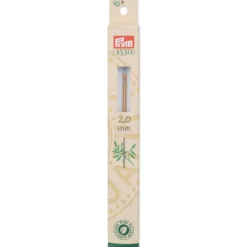 Prym 1530 Heklenål Bambus for ull – 2,0 – 15cm
