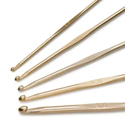Prym Heklenål sett aluminium – 2,5-5,0mm – New gold