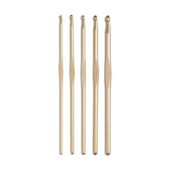 Prym Heklenål sett aluminium – 2,5-5,0mm – New gold