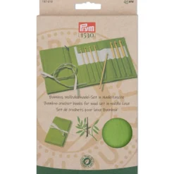 Prym 1530 Heklenålsett Bambus – 3,5-8mm – 8stk