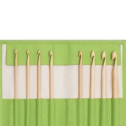 Prym 1530 Heklenålsett Bambus – 3,5-8mm – 8stk