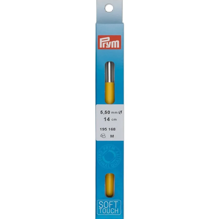 Prym Heklenål Soft grip – 14cm – 5.5