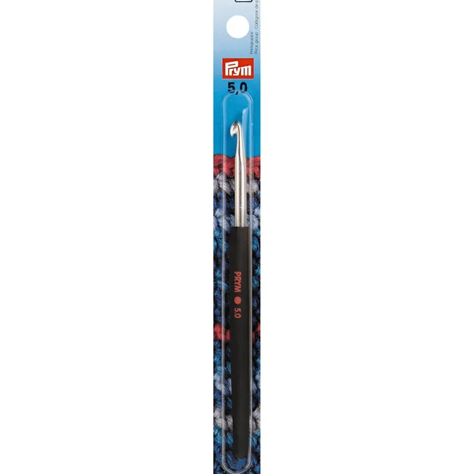 Prym Heklenål Soft grip – 14cm – 5,0
