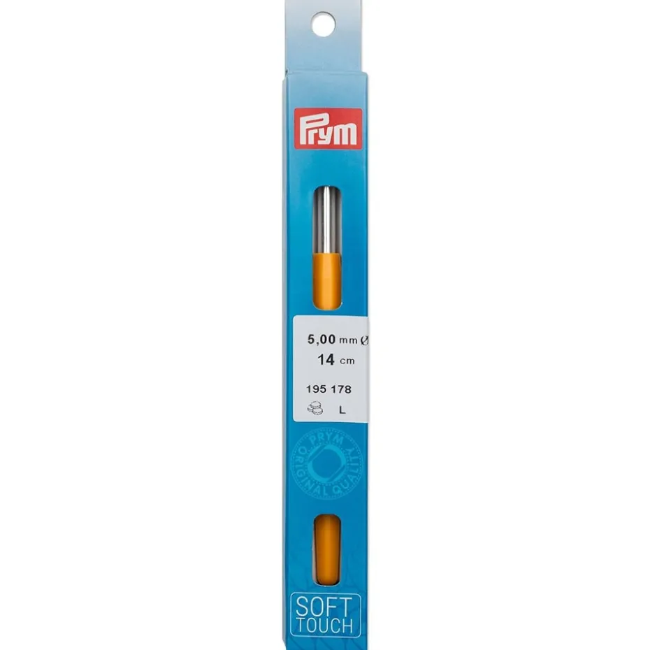 Prym Heklenål Soft grip – 14cm – 5,0