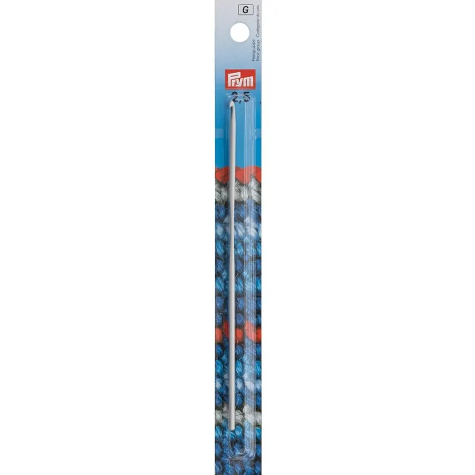 Prym Heklenål ull aluminium – 14cm – 2,5