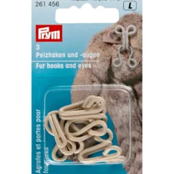 Prym Hekter beige 3 par