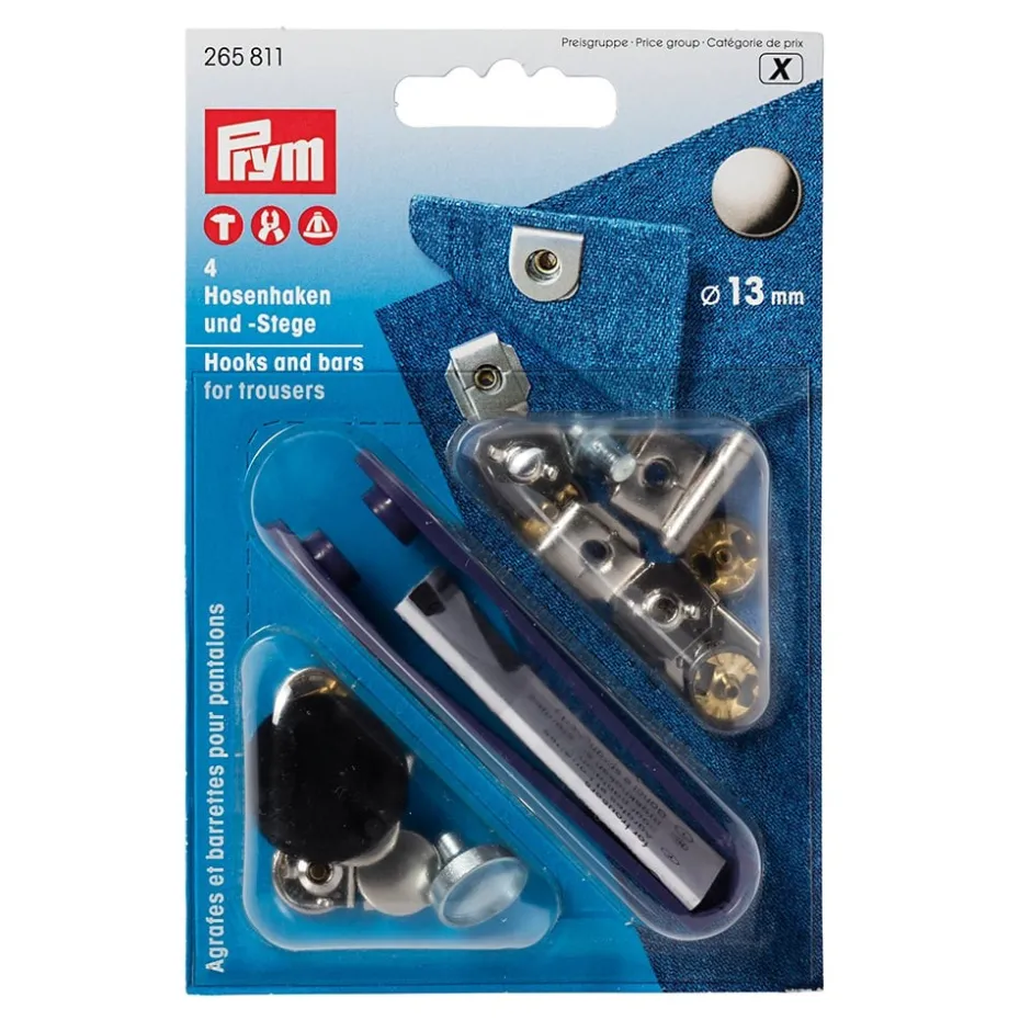 Prym Hekter for bukse13mm – 4stk