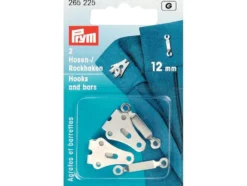 Prym Hekter 12mm 2 stk sølvfarget