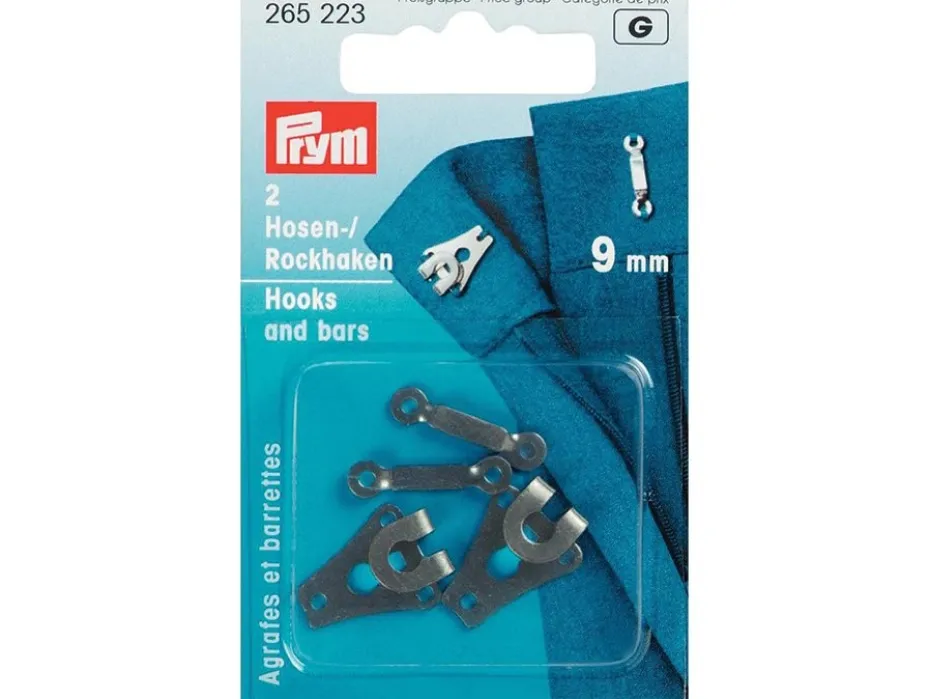 Prym Hekter 9mm – 2stk sort
