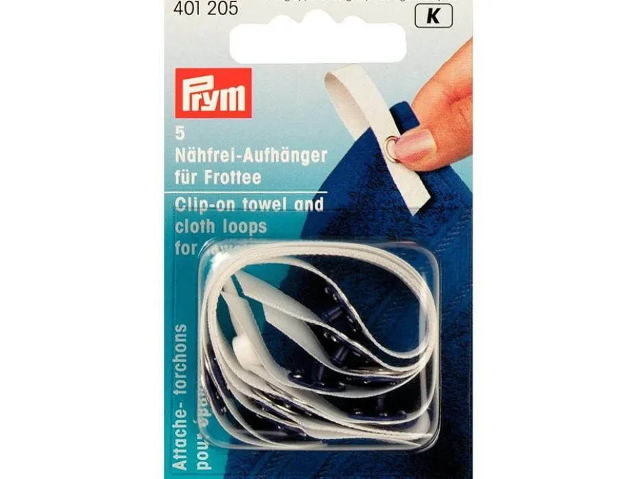 Prym Håndklehempe for oppheng – Hvit