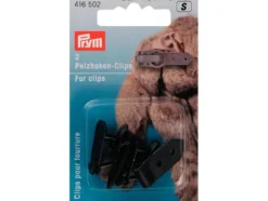 Prym Klipshekte til Pels – 17mm 2stk sort