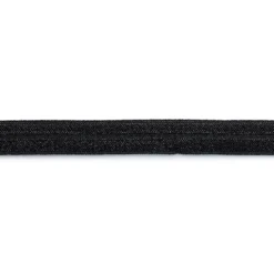 Prym Knappehullstrikk m/knapper – 3m 12mm – Sort