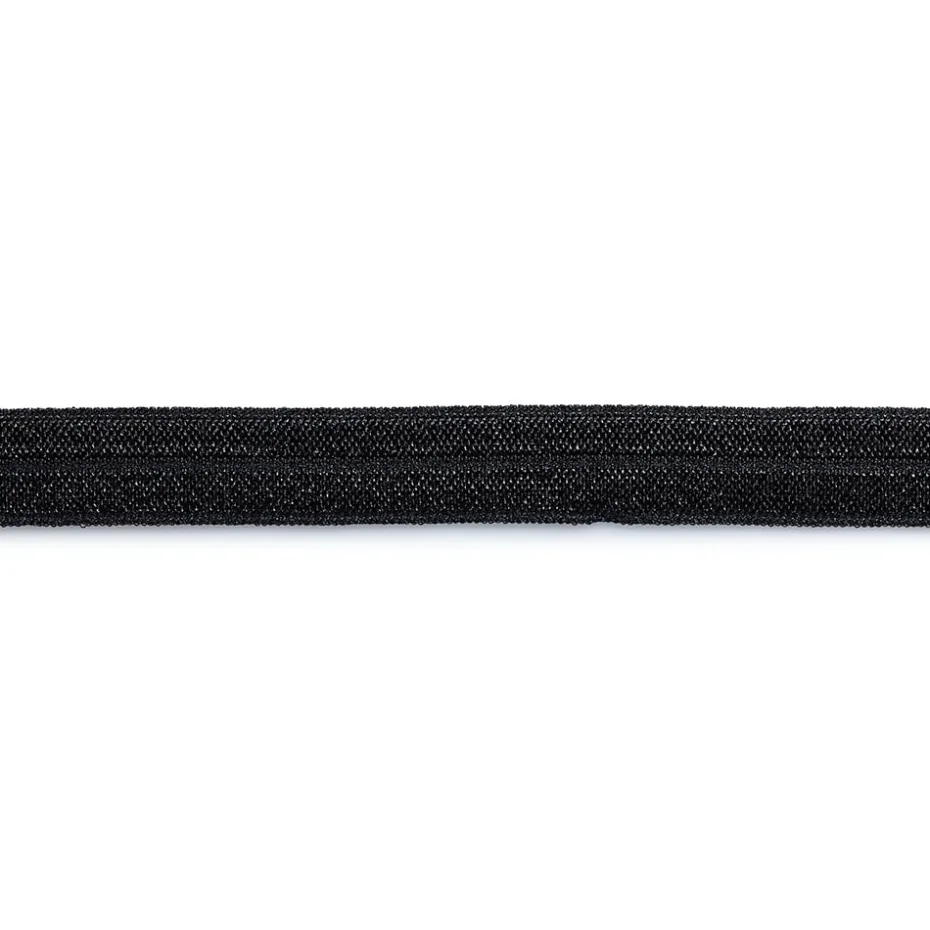 Prym Knappehullstrikk m/knapper – 3m 12mm – Sort